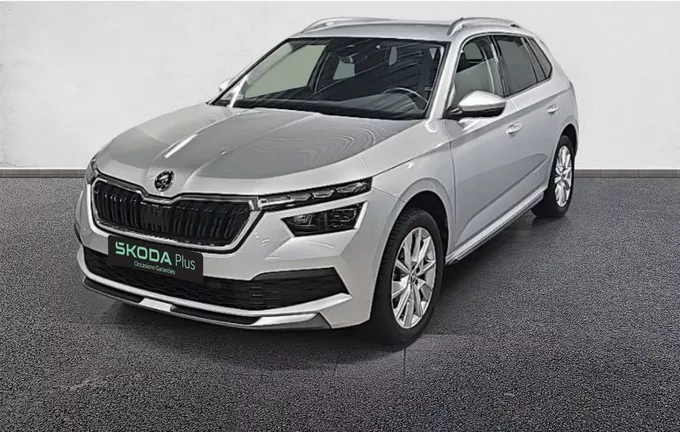 SKODA KAMIQ 1.0 TSI Evo 110 ch DSG7 Style extérieur trois quart avant gauche 2129555