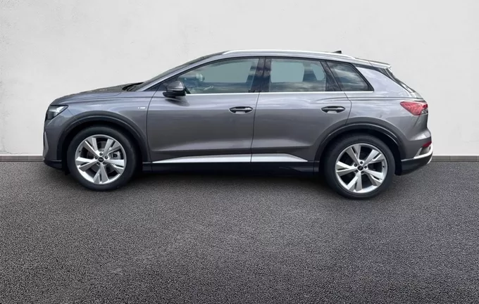AUDI Q4 E-TRON 45 285 ch 82 kWh extérieur côté gauche 4852