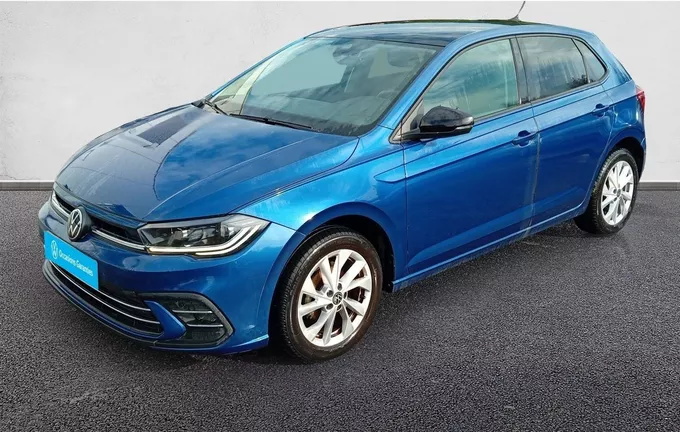 VOLKSWAGEN POLO 1.0 TSI 95 S&S DSG7 Style extérieur trois quart avant gauche 560114