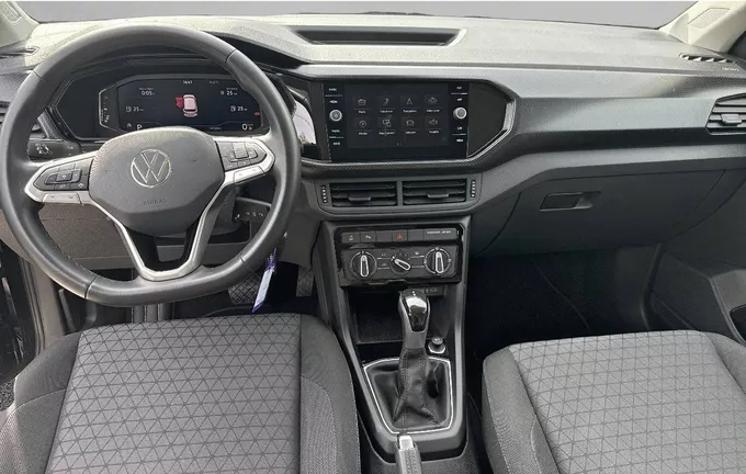 VOLKSWAGEN T-CROSS 1.0 TSI 110 Start/Stop DSG7 Life Tech extérieur trois quart avant droit 2127227