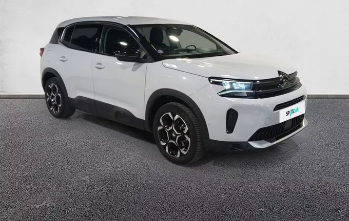 CITROEN C5 AIRCROSS Hybride 136 e-DCS6 Plus extérieur trois quart avant droit 945243