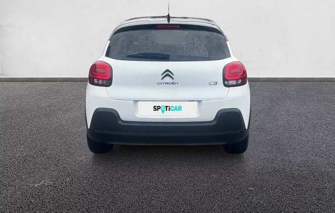 CITROEN C3 PureTech 83 S&S BVM5 Shine extérieur trois quart arrière droit 945221