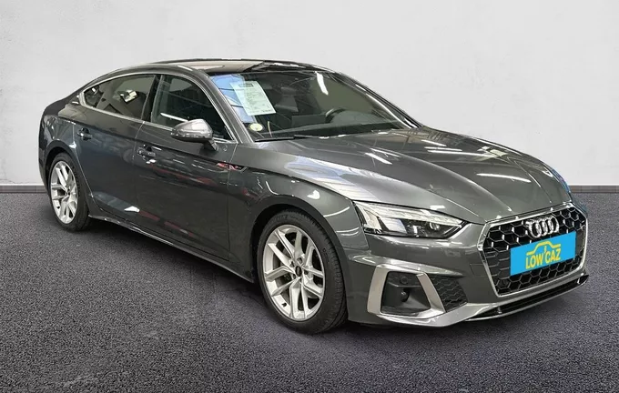 AUDI A5 Sportback 40 TDI 204 S tronic 7 S Line extérieur trois quart avant droit 212468