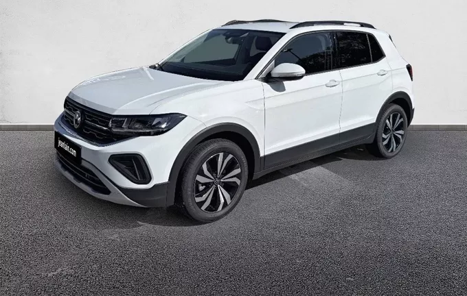 VOLKSWAGEN T-CROSS 1.0 TSI 95 Start/Stop BVM5 VW Edition extérieur trois quart avant gauche 6621