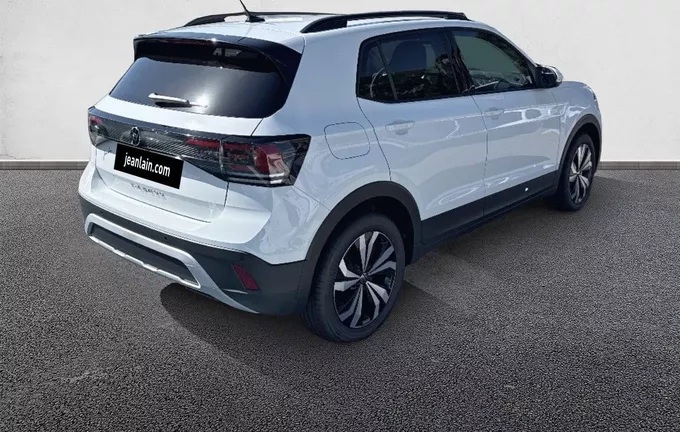 VOLKSWAGEN T-CROSS 1.0 TSI 95 Start/Stop BVM5 VW Edition extérieur trois quart arrière droit 6621