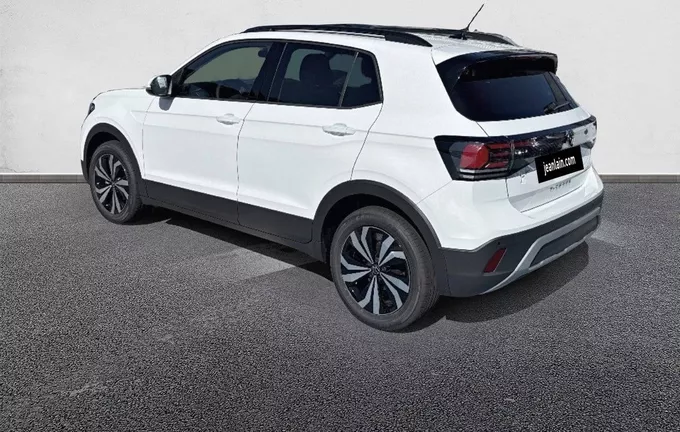 VOLKSWAGEN T-CROSS 1.0 TSI 95 Start/Stop BVM5 VW Edition extérieur trois quart arrière gauche 6621