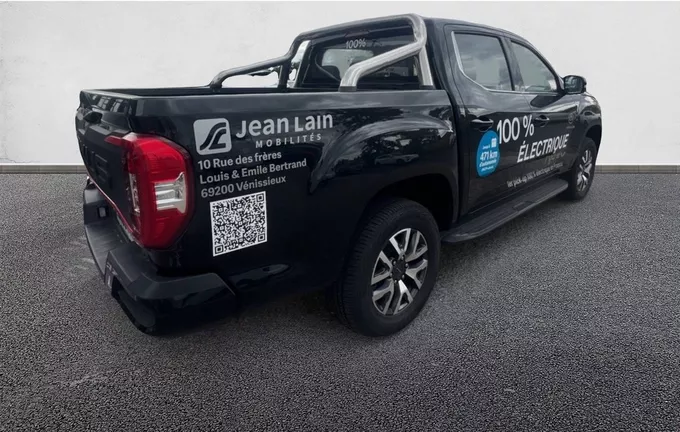 MAXUS T90 EV T90-EV PICK-UP DOUBLE CABINE 88 KWH extérieur trois quart arrière droit 6801445