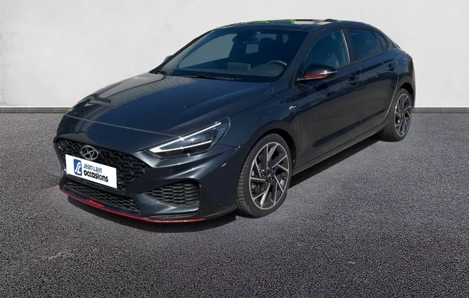 HYUNDAI I30 Fastback 1.5 T-GDi 160 DCT-7 Hybrid 48V N Line extérieur trois quart avant gauche 13965