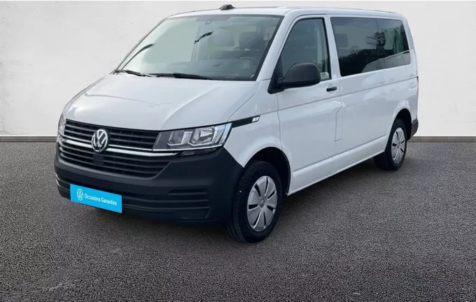 VOLKSWAGEN UTILITAIRES TRANSPORTER 6.1 VITRE L1H1 2.0 TDI 150 DSG7 BUSINESS extérieur trois quart avant gauche 106163