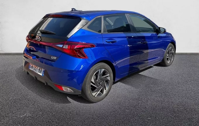 HYUNDAI I20 1.2 84 Intuitive extérieur trois quart arrière droit 13925