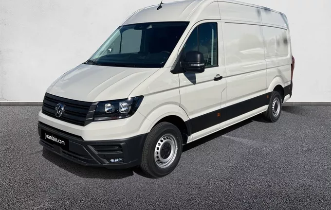 VOLKSWAGEN UTILITAIRES CRAFTER VAN 30 L3H3 2.0 TDI 140 CH BUSINESS extérieur trois quart avant gauche 0173