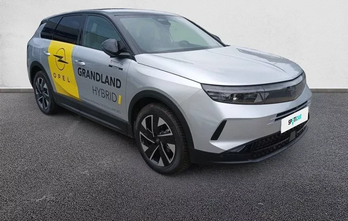 OPEL GRANDLAND 1.2 Turbo Hybrid 145 ch e-DCT6 GS extérieur trois quart avant droit 100928