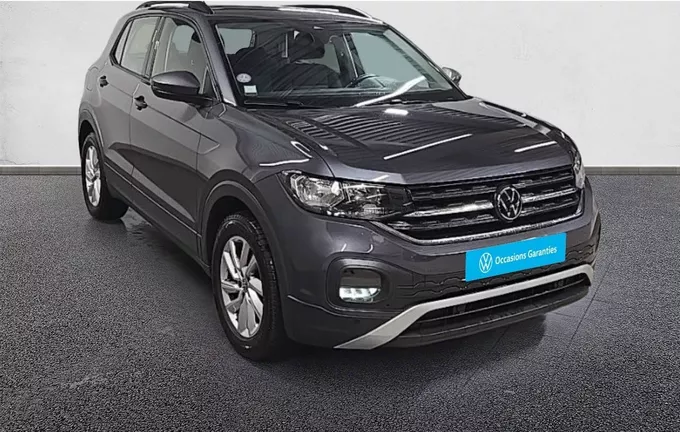 VOLKSWAGEN T-CROSS 1.0 TSI 95 Start/Stop BVM5 Life Tech extérieur trois quart avant droit 2128533
