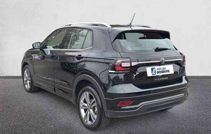 VOLKSWAGEN T-CROSS 1.0 TSI 110 Start/Stop DSG7 Carat extérieur trois quart arrière gauche 2126649