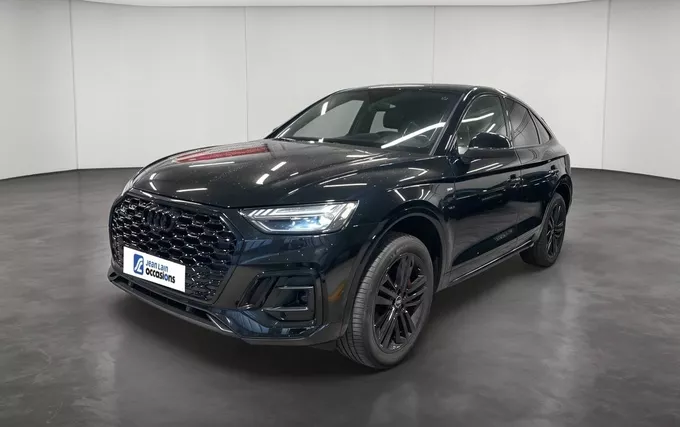 AUDI Q5 Sportback 55 TFSIe 367 S tronic 7 Quattro S line extérieur trois quart avant gauche 2132544