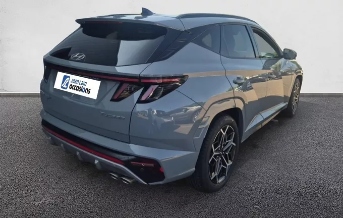 HYUNDAI TUCSON 1.6 T-GDI 150 Hybrid 48V DCT-7 N Line Executive extérieur trois quart arrière droit 13916