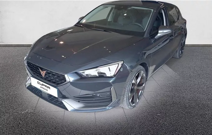 CUPRA LEON 1.4 e-HYBRID 204 ch DSG6 V extérieur trois quart avant gauche 460415