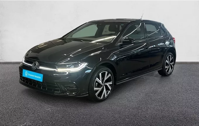 VOLKSWAGEN POLO 1.0 TSI 95 S&S DSG7 R-Line extérieur trois quart avant gauche 2128849