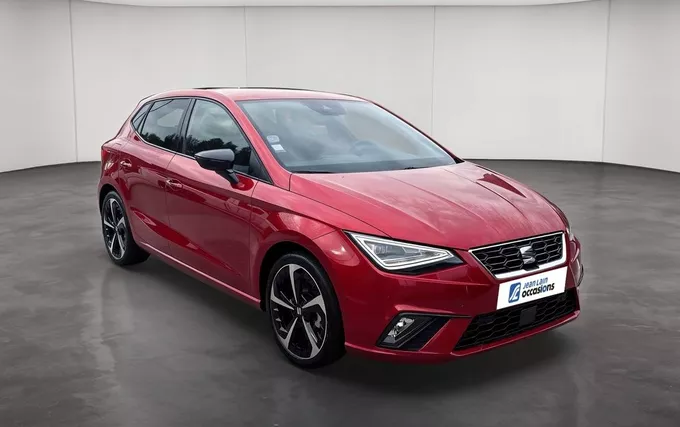 SEAT IBIZA 1.5 TSI 150 ch S/S ACT DSG7 FR extérieur trois quart avant droit 2132325