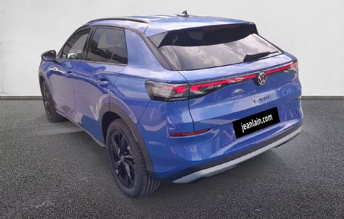 VOLKSWAGEN T-ROC 1.5 eTSI EVO2 Hybrid 150 ch DSG7 Style extérieur trois quart arrière gauche 9505