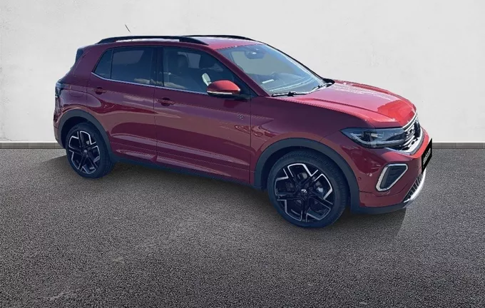VOLKSWAGEN T-CROSS 1.0 TSI 116 Start/Stop DSG7 R-Line Edition extérieur trois quart avant droit 5055