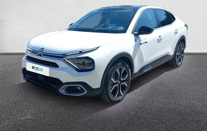 CITROEN E-C4 X 136 ch Automatique Shine extérieur trois quart avant gauche 055842
