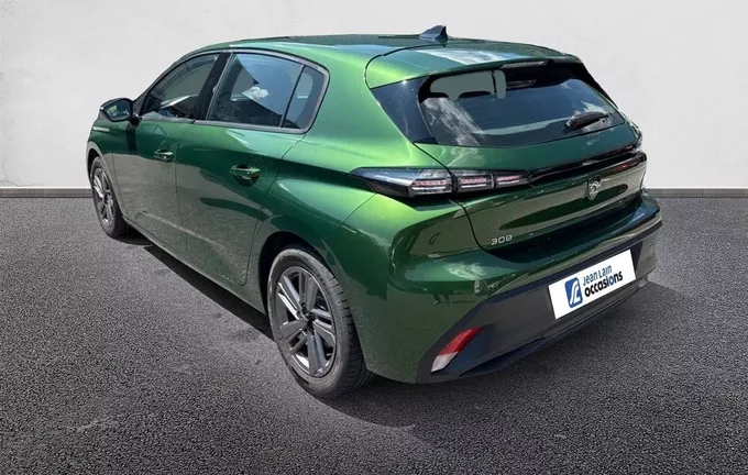 PEUGEOT 308 PureTech 110ch S&S BVM6 Active Pack extérieur trois quart arrière gauche 2130643