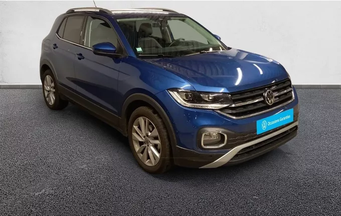 VOLKSWAGEN T-CROSS 1.0 TSI 115 Start/Stop DSG7 Carat extérieur trois quart avant droit 2128776