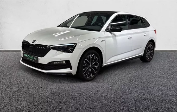 SKODA SCALA 1.5 TSI 150 ch DSG7 Monte-Carlo extérieur trois quart avant gauche 2129482