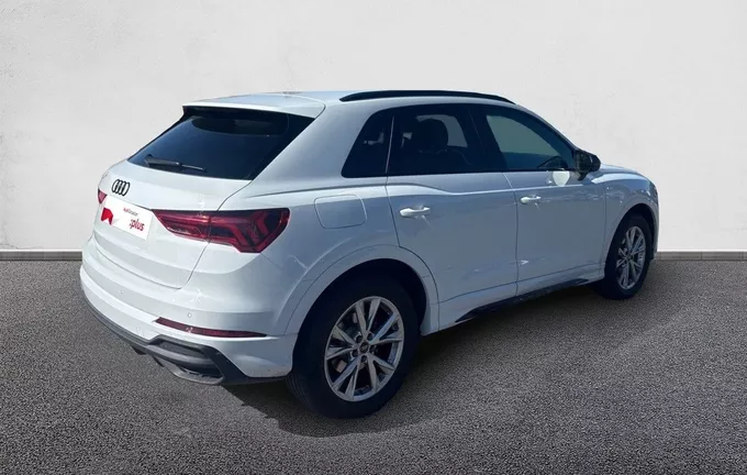 AUDI Q3 35 TFSI 150 ch S tronic 7 S line extérieur trois quart arrière droit 2126797