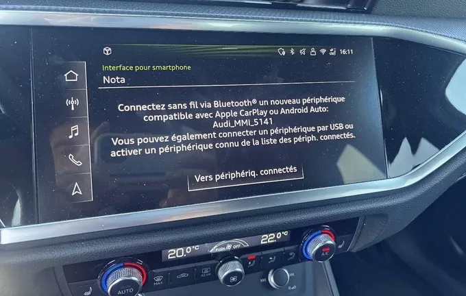 AUDI Q3 35 TFSI 150 ch S tronic 7 S line photo 20 2126797