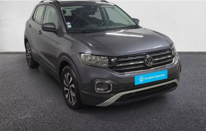 VOLKSWAGEN T-CROSS 1.0 TSI 110 Start/Stop DSG7 Active extérieur trois quart avant droit 2129031