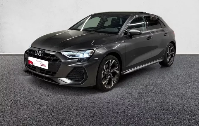AUDI A3 Sportback TFSI Mild Hybrid 150 S tronic 7 S line extérieur trois quart avant gauche 2128951