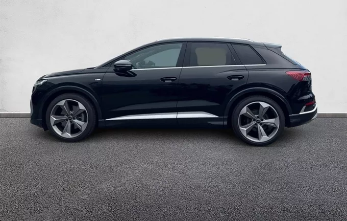 AUDI Q4 E-TRON 45 285 ch 82 kWh quattro S line extérieur côté gauche 2130758