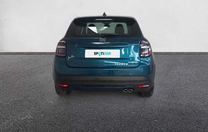 FIAT 600 T-Gen 3 1.2 Hybrid 145ch eDCT6 extérieur trois quart arrière droit 944486