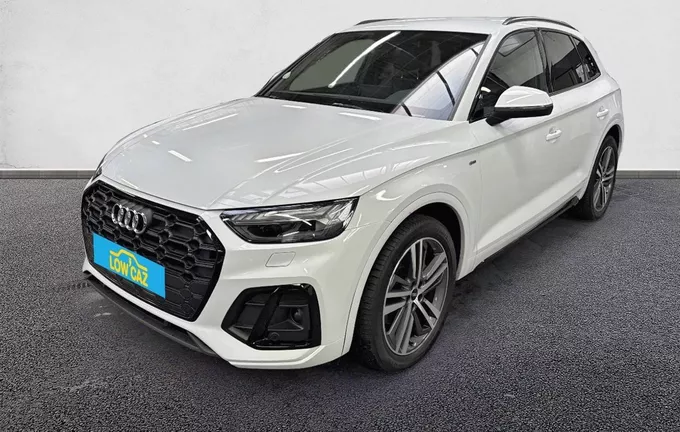 AUDI Q5 35 TDI 163 S tronic 7 S line extérieur trois quart avant gauche 212494