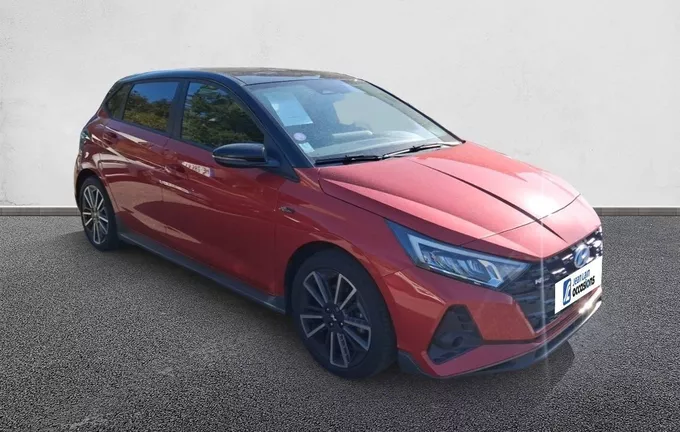 HYUNDAI I20 1.0 T-GDi 100 DCT-7 Hybrid 48V N Line Creative extérieur trois quart avant droit 14017