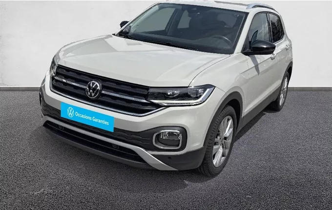 VOLKSWAGEN T-CROSS 1.0 TSI 110 Start/Stop DSG7 Carat extérieur trois quart avant gauche 2128674