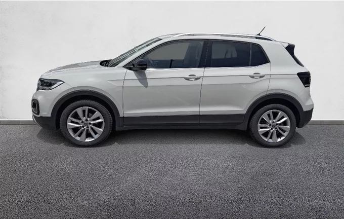 VOLKSWAGEN T-CROSS 1.0 TSI 110 Start/Stop DSG7 Carat extérieur trois quart arrière gauche 2128674