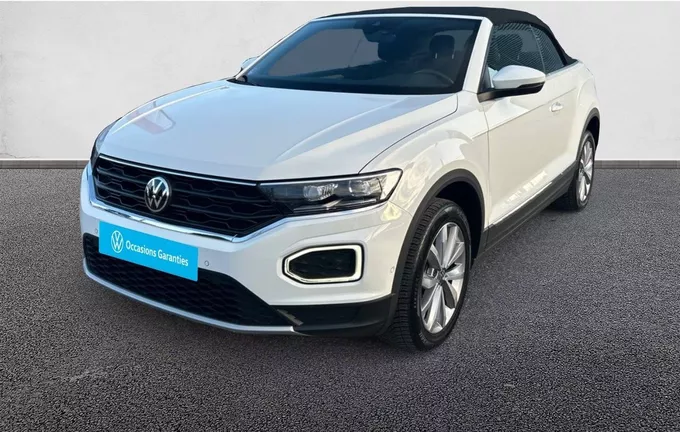 VOLKSWAGEN T-ROC Cabriolet 1.5 TSI EVO 150 Start/Stop DSG7 Style extérieur trois quart avant gauche 2129311