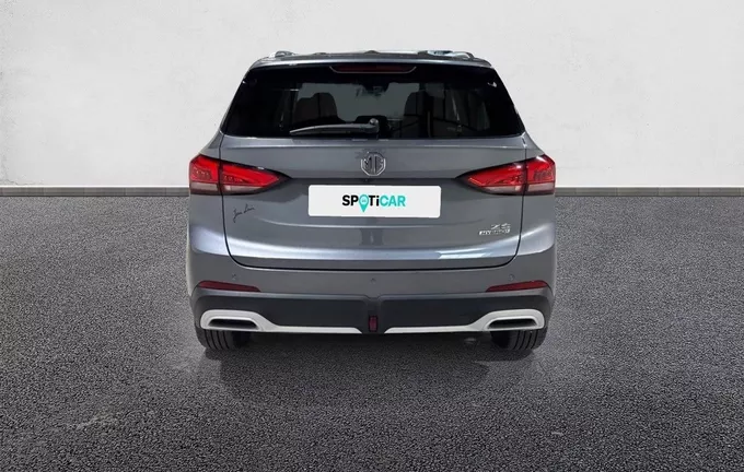 MG ZS 1.5 L Hybrid+ 197 ch Luxury extérieur trois quart arrière droit 601172