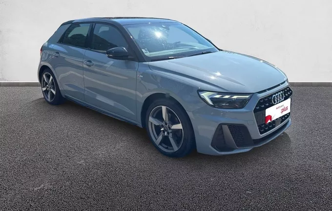 AUDI A1 Sportback 35 TFSI 150 ch S tronic 7 S Line extérieur trois quart avant droit 2129507