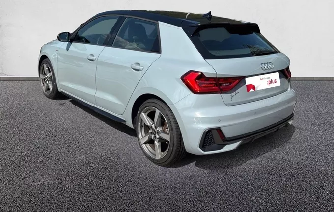 AUDI A1 Sportback 35 TFSI 150 ch S tronic 7 S Line extérieur trois quart arrière gauche 2129507