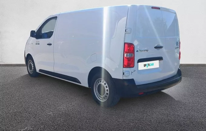 CITROEN E-JUMPY FOURGON E-JUMPY FGN M 100 KW (136 CH) BATTERIE 50 KWH extérieur trois quart arrière gauche 056454