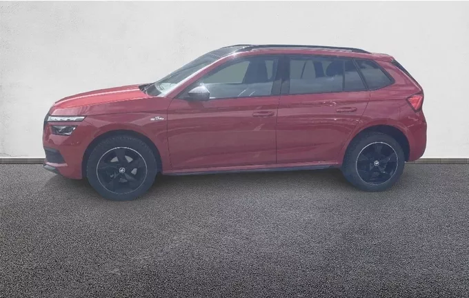 SKODA KAMIQ 1.0 TSI Evo 110 ch DSG7 Monte-Carlo extérieur trois quart arrière gauche 2126841