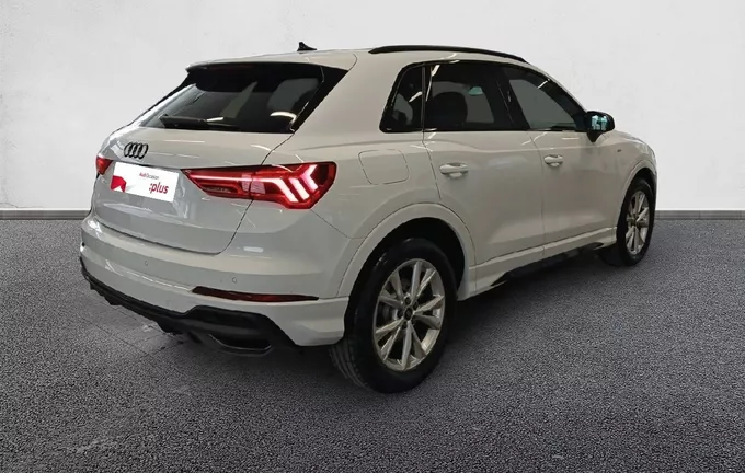 AUDI Q3 35 TDI 150 ch S tronic 7 S line plus extérieur trois quart arrière droit 2127688