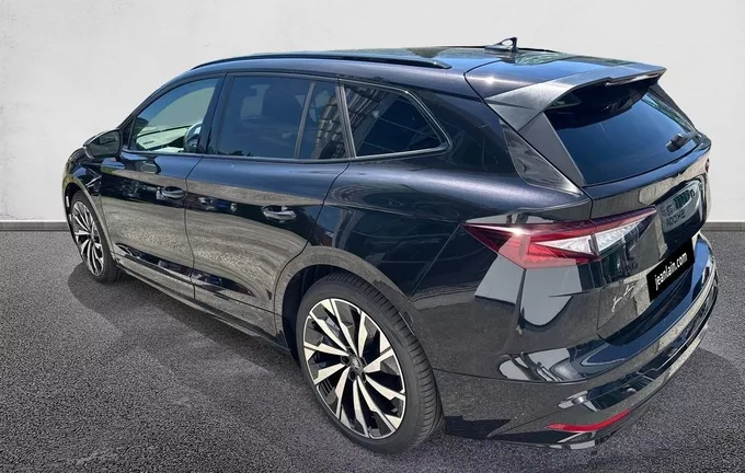 SKODA ENYAQ 85 Sportline extérieur trois quart arrière gauche 2278