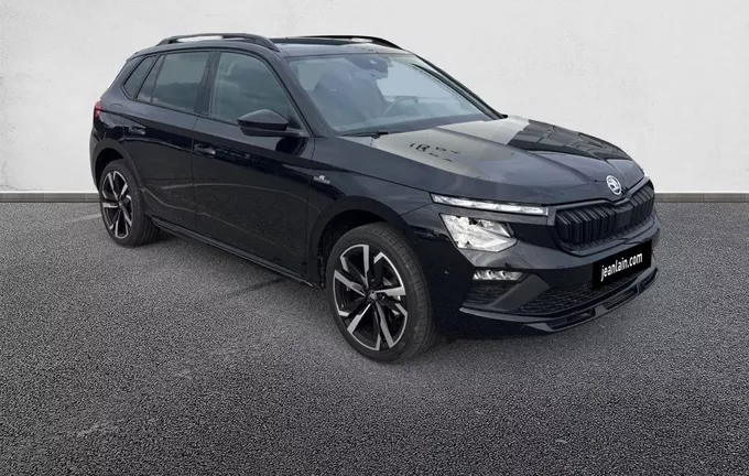 SKODA KAMIQ 1.5 TSI Evo 2 150 ch DSG7 ACT Monte Carlo extérieur trois quart avant droit 2296