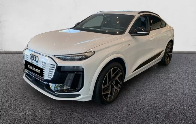 AUDI Q6 E-TRON SPORTBACK 387 ch 100 kWh quattro S line extérieur trois quart avant gauche 9498