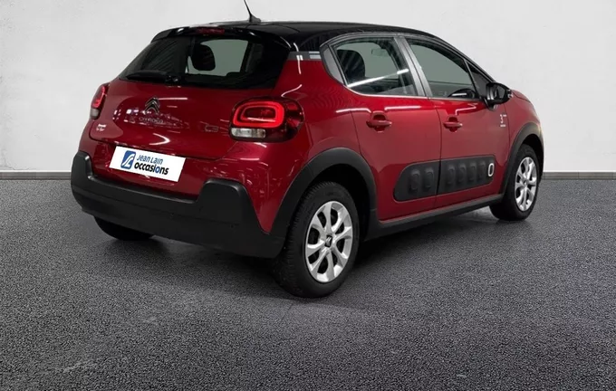 CITROEN C3 PureTech 82 S&S BVM5 Graphic extérieur trois quart arrière droit 2129301